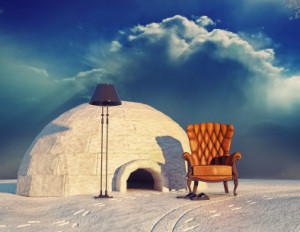 Igloos are homes too