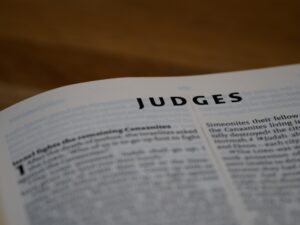 Judges - Entry in a dictionary